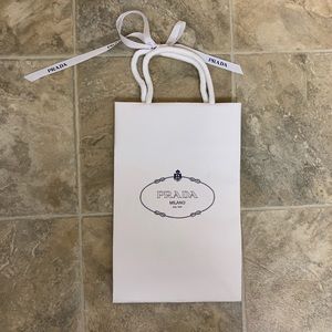 Small Prada Paper Shopping Bag